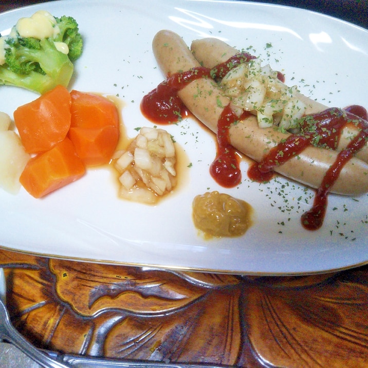 ソーセージ 野菜のお洒落ランチプレート レシピ 作り方 By あけぼのマジック 楽天レシピ ソーセージ 野菜のお洒落ランチプレート レシピ 作り方 By あけぼのマジック 楽天レシピ